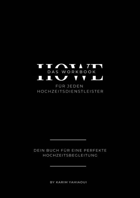 Wedding Journal für Hochzeitsdienstleister